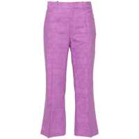 Pantaloni casual Rodebjer Miso Stripe Pants Slim Cropped Clothing Femei