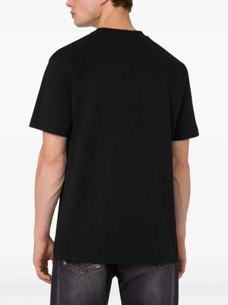 Topuri Moschino Moschino T-Shirts And Polos Black Barbati (BM 18372894) 4