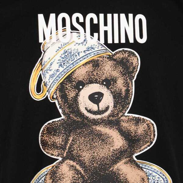 Topuri Moschino Moschino T-Shirts And Polos Black Barbati (BM 18372924) 5