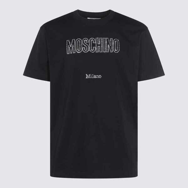 Topuri Moschino Moschino T-Shirts And Polos Black Barbati (BM 18372930) 2