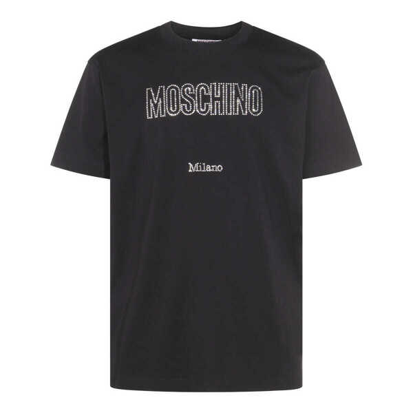 Topuri Moschino Moschino T-Shirts And Polos Black Barbati (BM 18372930) 1