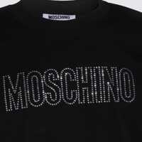 Imbracaminte Moschino pentru Barbati - Tricouri Polo Moschino Moschino Black Cotton T-Shirt Black Barbati (BM 18372933) - B-mall.ro