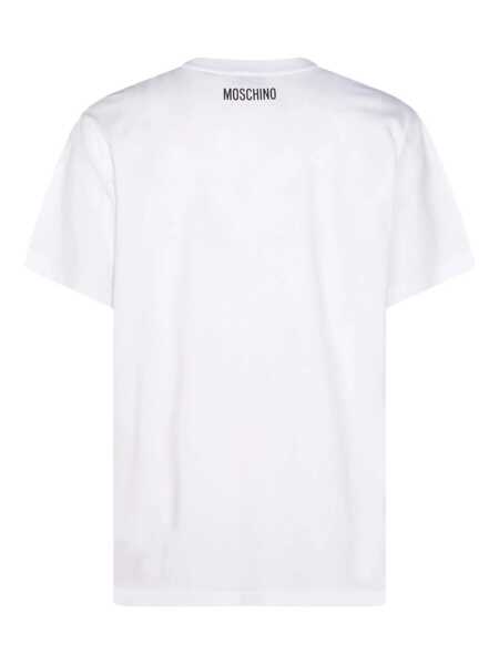 Topuri Moschino Moschino T-Shirts And Polos WHITE Barbati (BM 18372936) 2