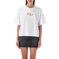Tricouri Diesel T-Buxt Crop T-Shirt Femei