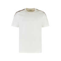 Tricouri Burberry Cotton Crew-Neck T-Shirt Barbati