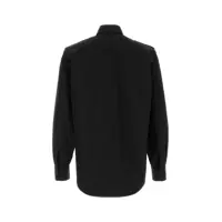 Topuri Alexander McQueen pentru Barbati - Topuri Alexander McQueen Alexander McQueen Shirts Black Barbati (BM 18373926) - B-mall.ro
