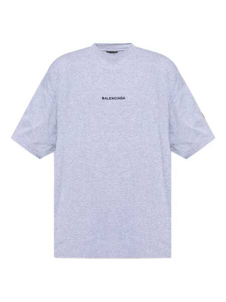 Topuri Balenciaga Balenciaga T-Shirts And Polos GREY Barbati (BM 18373965) 1