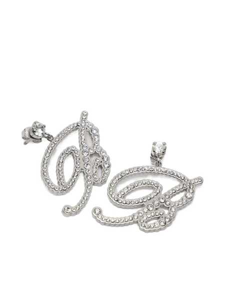 Cercei Blumarine Blumarine Silver Earrings SILVER/CRYSTAL Femei (BM 18374058) 4