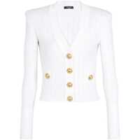 Cardigane Balmain Buttoned V-Necked Cardigan Femei