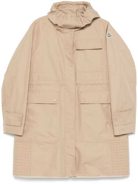 Geci Moncler Moncler Meudon Techno Fabric Jacket Beige Femei (BM 18375228) 1