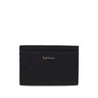 Portofele Paul Smith Black Leather Card Holder Barbati