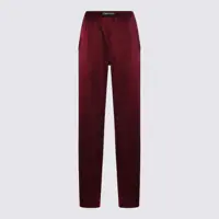 Pantaloni casual Tom Ford Pantaloni Deep Plum Femei