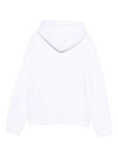 Bluze de trening DSQUARED2 DSQUARED2 Just Right Hoodie With Print BIANCO E BLU NAVY Barbati (BM 18376002) 2