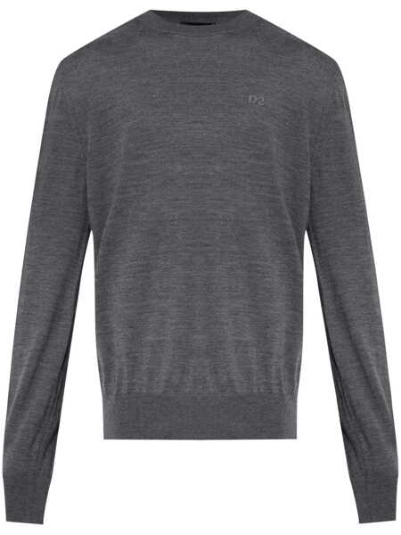 Pulovere DSQUARED2 DSQUARED2 D2 Sweater GRAY Barbati (BM 18376014) 1
