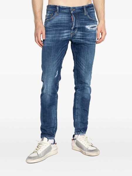 Blugi DSQUARED2 DSQUARED2 Skater Jeans BLUE Barbati (BM 18376041) 3