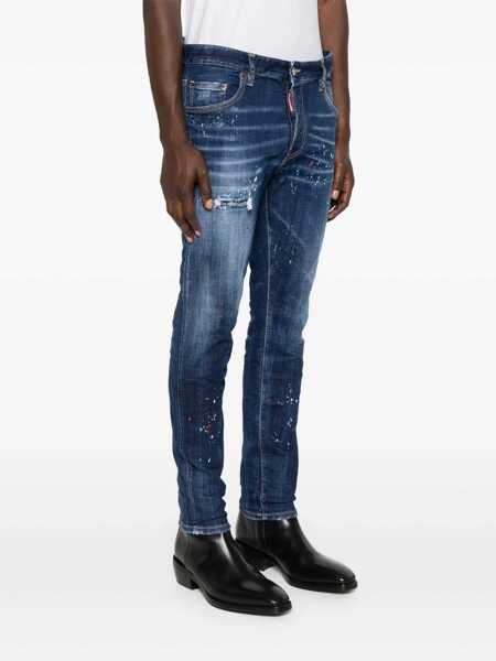 Blugi DSQUARED2 DSQUARED2 Skater Jeans BLUE Barbati (BM 18376056) 3