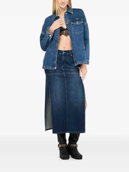 Geci Liu Jo Liu Jo Jacket DEN.BLUE LOGO DET.WA Femei (BM 18376329) 2