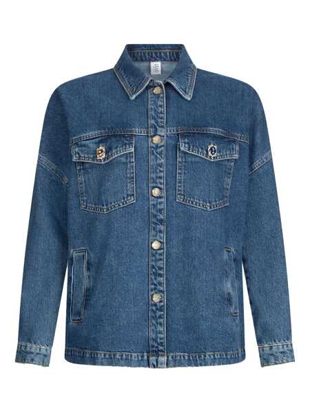 Geci Liu Jo Liu Jo Jacket DEN.BLUE LOGO DET.WA Femei (BM 18376329) 1