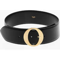 Curele Leather Belt With Brass Buckle 60Mm Femei