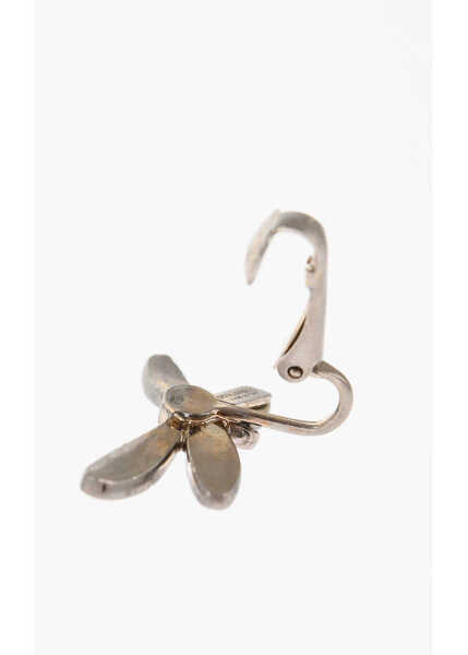 Cercei DSQUARED2 Metal Clip-On Single Earring With Butterfly Shaped Detail Multicolor Barbati (BM 18376657) 3