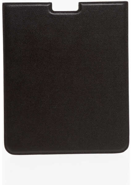 Huse mobil & tablete CORNELIANI Textured Leather Tablet Cover Brown Barbati (BM 18376672) 2