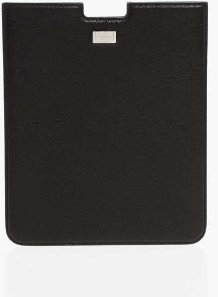 Huse mobil & tablete CORNELIANI Textured Leather Tablet Cover Brown Barbati (BM 18376672) 1