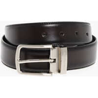 Curele Burnt-Effect Leather Belt 30Mm Barbati