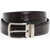 CORNELIANI Burnt-Effect Leather Belt 30Mm Brown