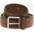 ANDERSON'S Suede Belt 30Mm Brown