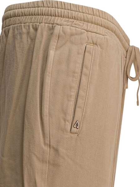 Pantaloni casual Altum Drawstring pants Beige Barbati (BM 18376731) 2