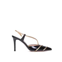 Pantofi cu toc Gianvito Rossi Leather Slingback Pumps Femei