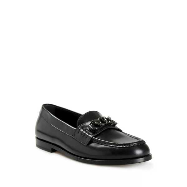 Mocasini Valentino Garavani Valentino Garavani Leather Loafers Black Barbati (BM 18376833) 2