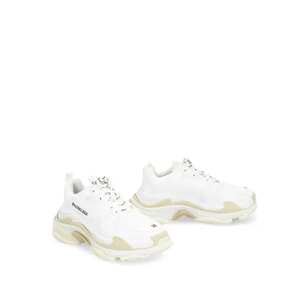 Sneakers Balenciaga Balenciaga Triple S Low-Top Sneakers White Femei (BM 18376839) 2