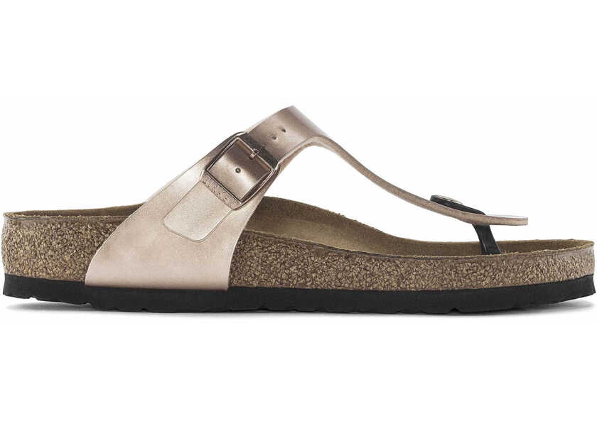 Slapi Birkenstock Gizeh BS Cooper Gold Femei (BM 18376915) 2