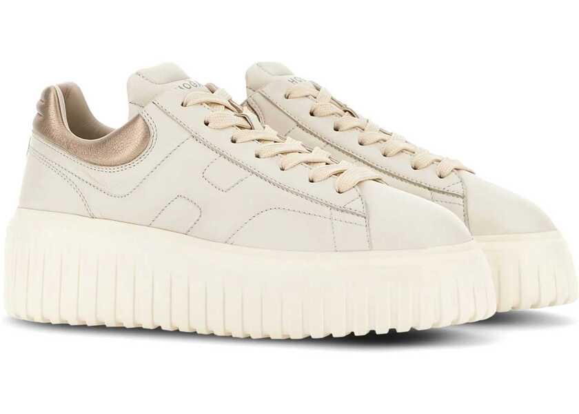Sneakers Hogan Sneaker H-Stripes BEIGE Femei (BM 18376942) 2