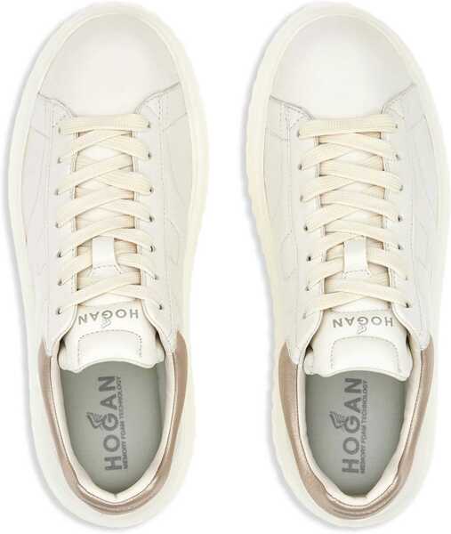 Sneakers Hogan Sneaker H-Stripes BEIGE Femei (BM 18376942) 5