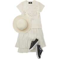 Fuste casual pentru Fete - Fuste casual Karl Lagerfeld Skirt IVORY Fete (BM 18376963) - B-mall.ro