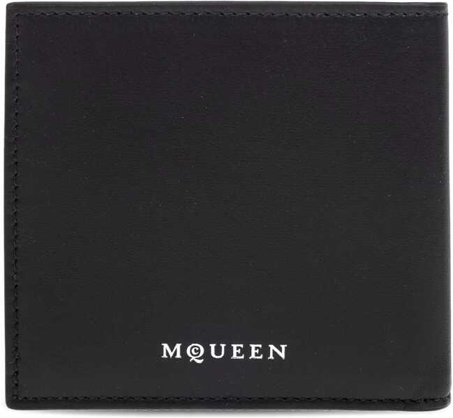 Portofele Alexander McQueen Bifold Wallet The Skull BLACK Barbati (BM 18377038) 2