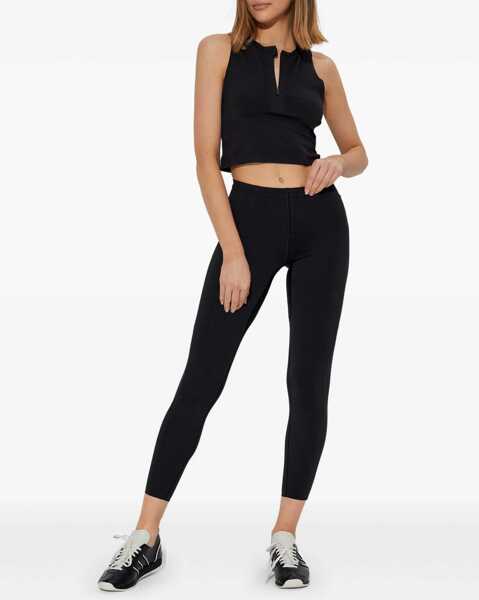 Pantaloni casual Y-3 Running Leggings BLACK Femei (BM 18377059) 2