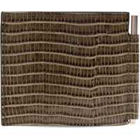Portofele pentru Barbati - Portofele Tom Ford T Line Card Holder BROWN Barbati (BM 18377086) - B-mall.ro