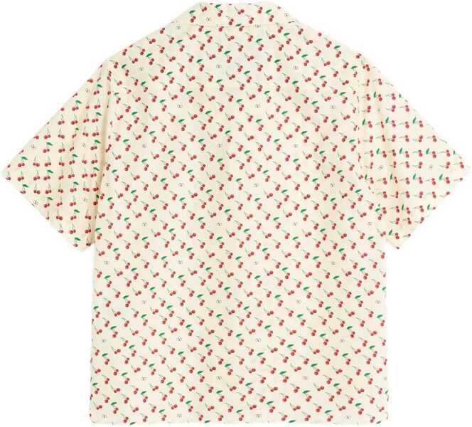 Camasi Valentino Garavani Bowling Cherryfic Shirt CREAM Barbati (BM 18377203) 2
