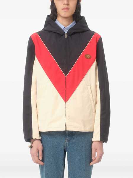 Jachete Valentino Garavani Vlogo Windbreaker BLUE Barbati (BM 18377236) 3