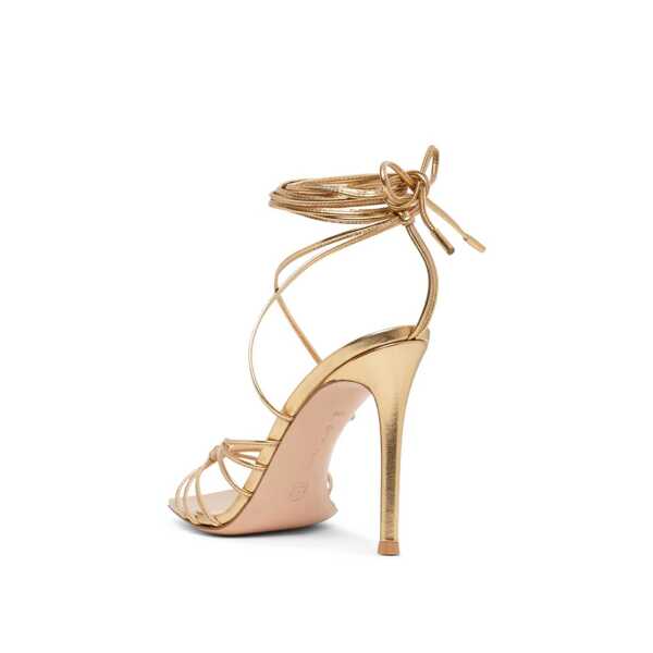 Sandale Gianvito Rossi Gianvito Rossi Sylvie Heeled Sandals Gold Femei (BM 18377337) 3