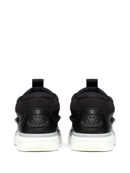 Sneakers Valentino Garavani Valentino Garavani Hybrid Rainboot Leather Sneakers Black Barbati (BM 18377343) 3