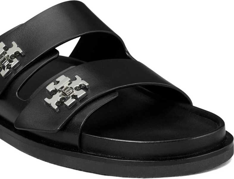 Balerini Tory Burch T Lock Sandal BLACK Femei (BM 18377392) 4