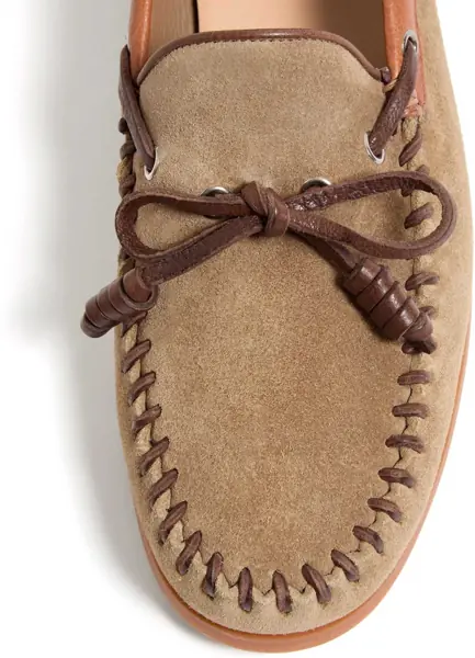 Mocasini Valentino Garavani Palm Avenue Boat Moccasin BEIGE Barbati (BM 18377395) 5