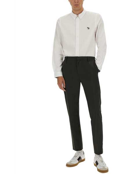 Camasi casual Paul Smith Tailored Fit Shirt WHITE Barbati (BM 18377401) 2