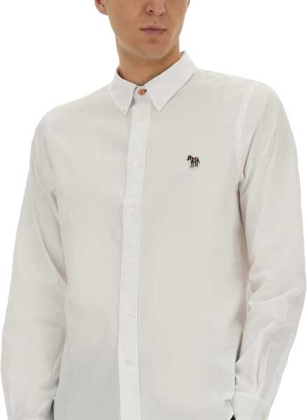 Camasi casual Paul Smith Tailored Fit Shirt WHITE Barbati (BM 18377401) 4
