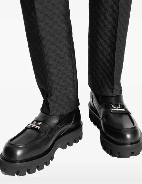 Mocasini Alexander McQueen Parachute Loafer With Buckle T BLACK Barbati (BM 18377407) 5