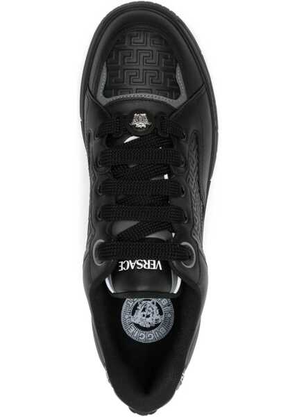 Sneakers Versace Sneaker With Greek BLACK Barbati (BM 18377419) 4